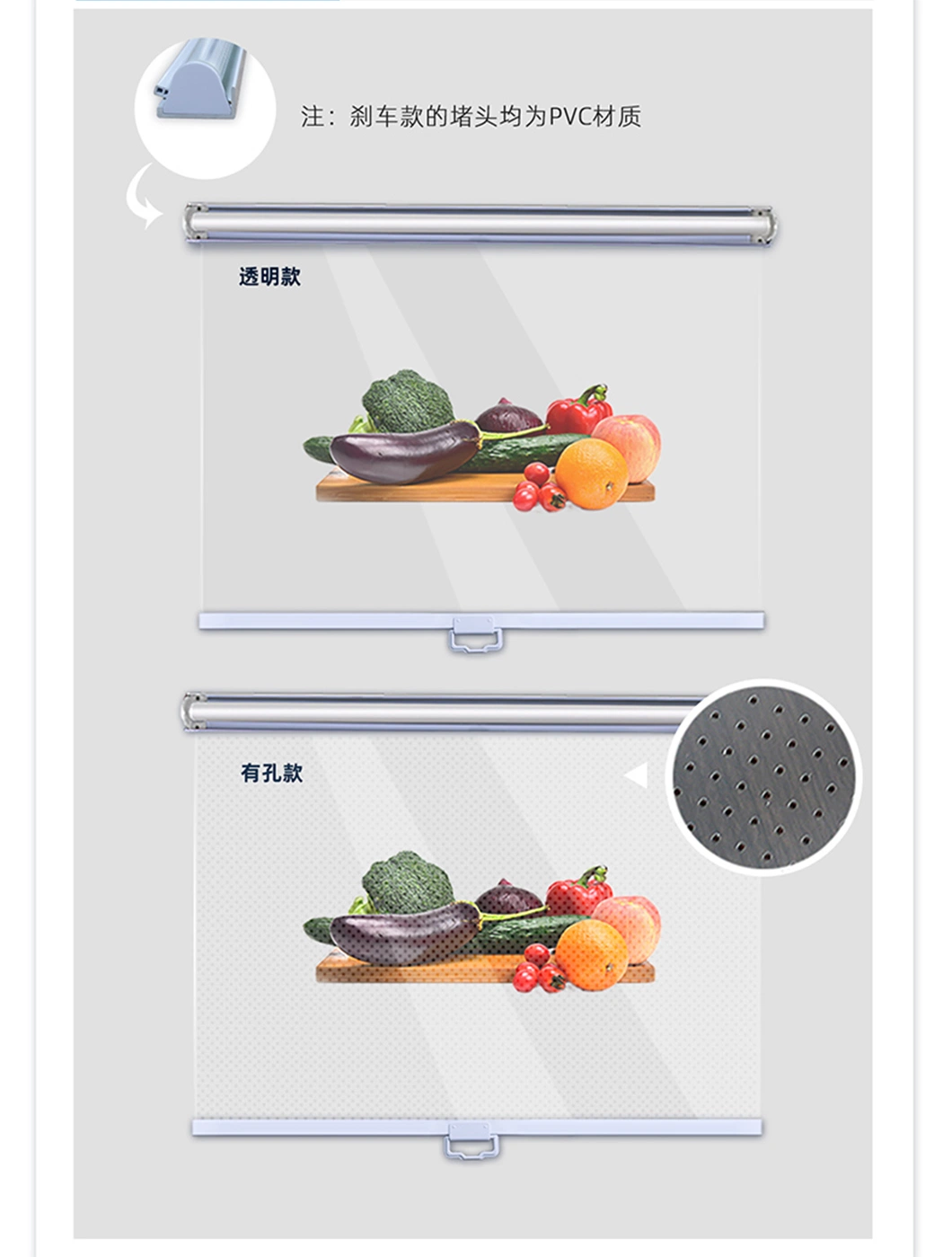 Various Length Supermarket Multi-Doors Display Refrigerated Cabinet for Drinks, Milk