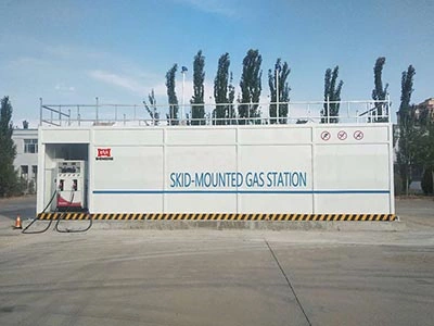 Skid-Mounted Station Fuel Dispenser Fuel Container Double Wall Petrol Station Tank for Fuel Storage