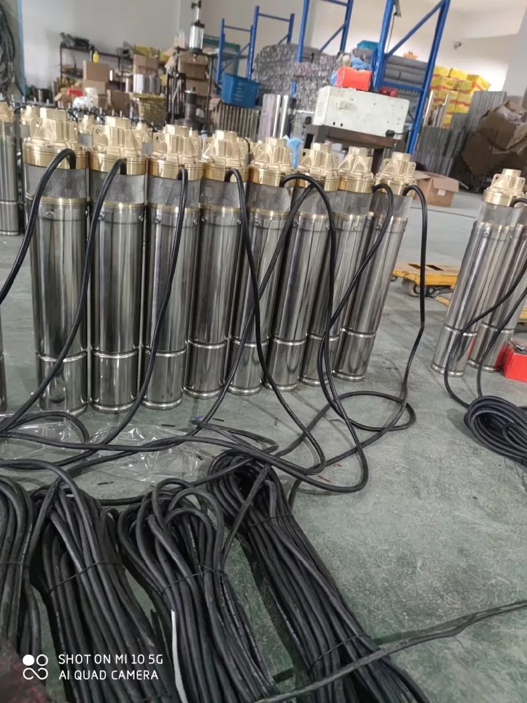 Deep Well Electric Pump 3skm 3.5skm 4skm Series Copper Wire Brass Outlet Borehole Submersible Water Pump