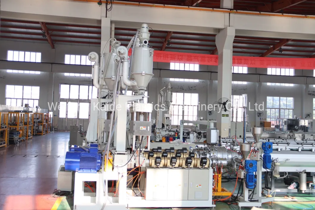 PP Pipe Extrusion Machine 50-200mm High Output Drain Pipes