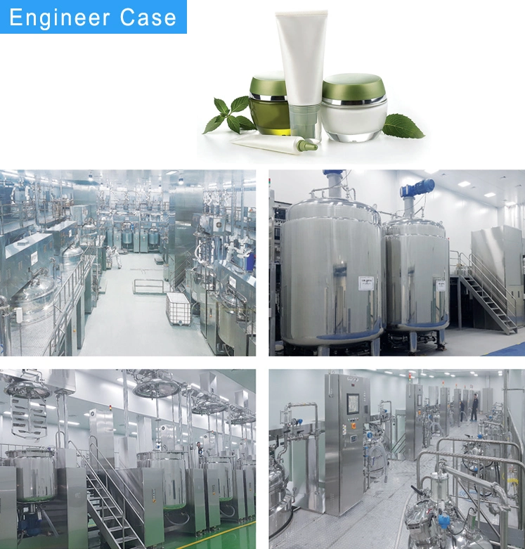 500L 1000L Liquid Soap Detergent Shampoo Making Machine Mixing Tank