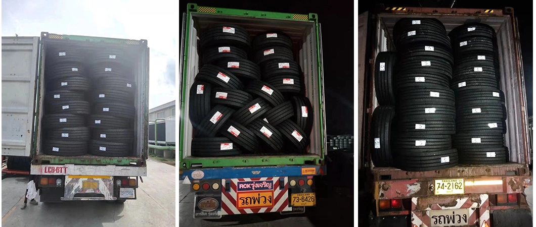 Thailand 4.0 Industrial Factory TBR All Sizes Drive Steer Tire 11r22.5 11r24.5 295/75r22.5 Radial Truck Bus Tires