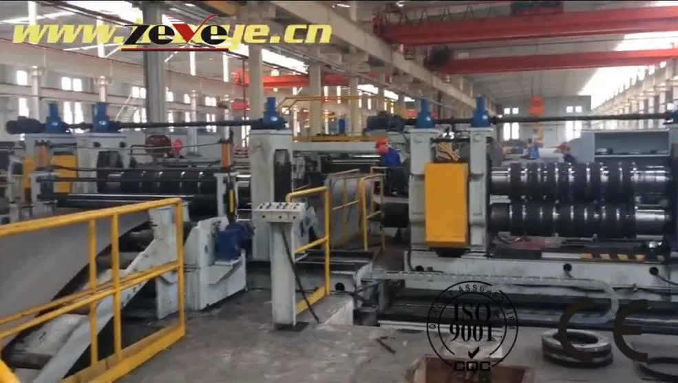China Supplier Automatic Slitting Line for Steel Pipe/Cube/Auto /Plate Proceeding