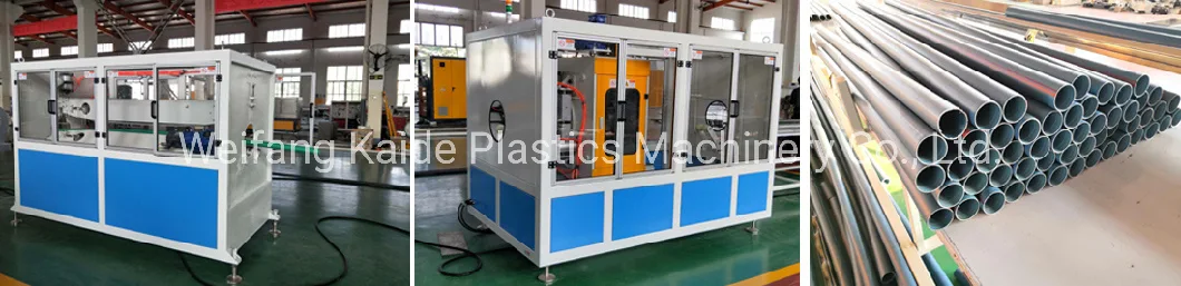 PP Pipe Extrusion Machine 50-200mm High Output Drain Pipes