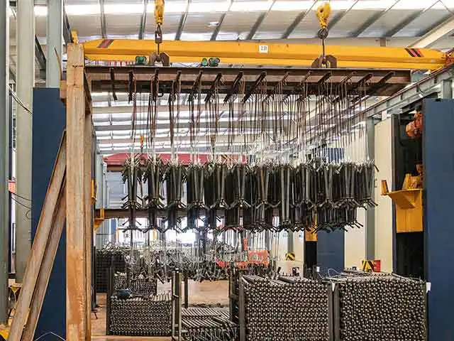 Hot Galvanizing Plant Hanging Hot DIP Zinc Coating Line Hot Galvazation Line
