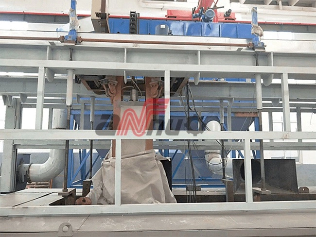 Small Size Metal Parts Zinc Coating Line Environmental Protection Automatic Production Line