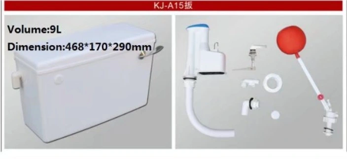 Stylish Design Public Bathroom Use Toilet Flush Tank Made with China Clay at Wholesale Price