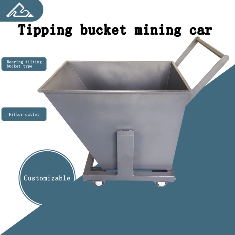 Factory Sale Loading Capacity Mine Wagon Tipping Bucket Mining Car