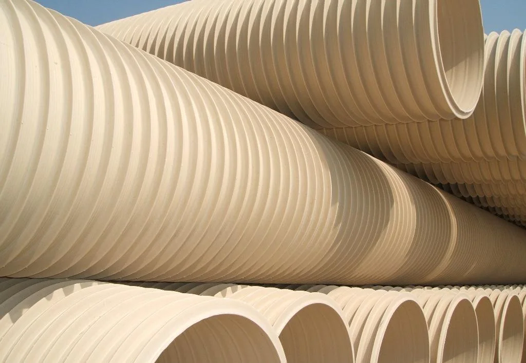 Cheap Price PVC PVC-U Double Wall Corrugated Drain Pipe