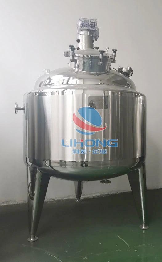 Stainless Steel Steam Heating Syrup Pre-Mixing Tank