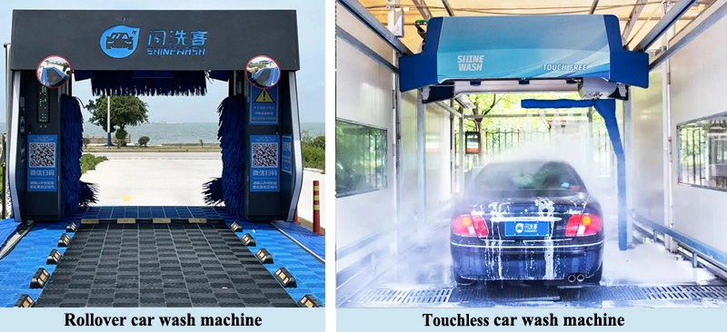 China Self Service Tunnel Car Wash Equipment Carwash Machines Automatic Car Washer Machine Tunnel with Dryer