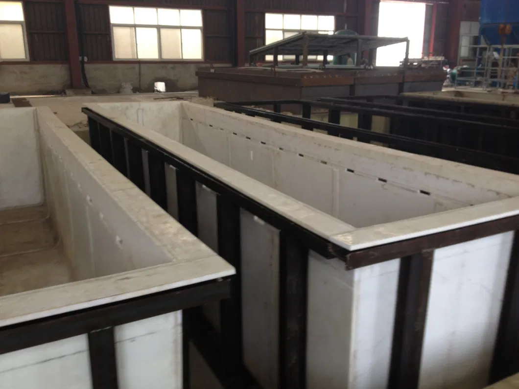 Polypropylene Pickling Pre-Treatment Tanks for Hot Galvanizing Plant