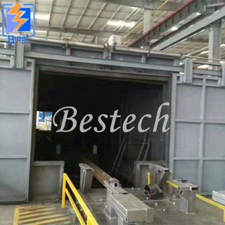 Automatic Abrasive Recycling Sand Blasting Room for Large Structures China Factory