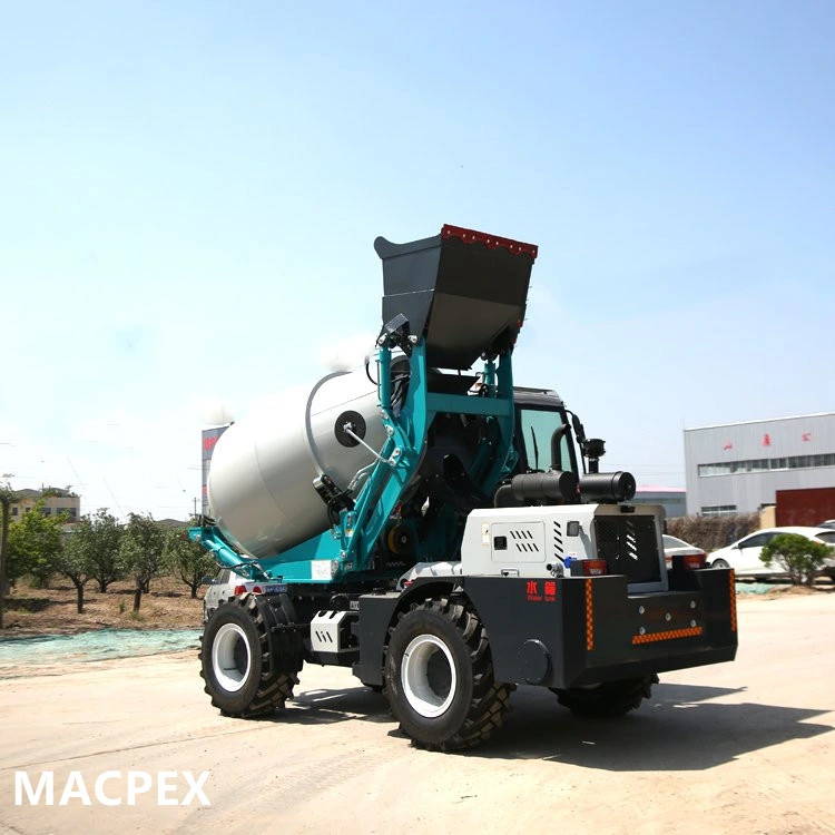 Multi Purpose 1.0/1.2/1.5/2.0/2.5/3.0/3.5/ 4.0 Self Loading Concrete Mixer Truck Mixing Car