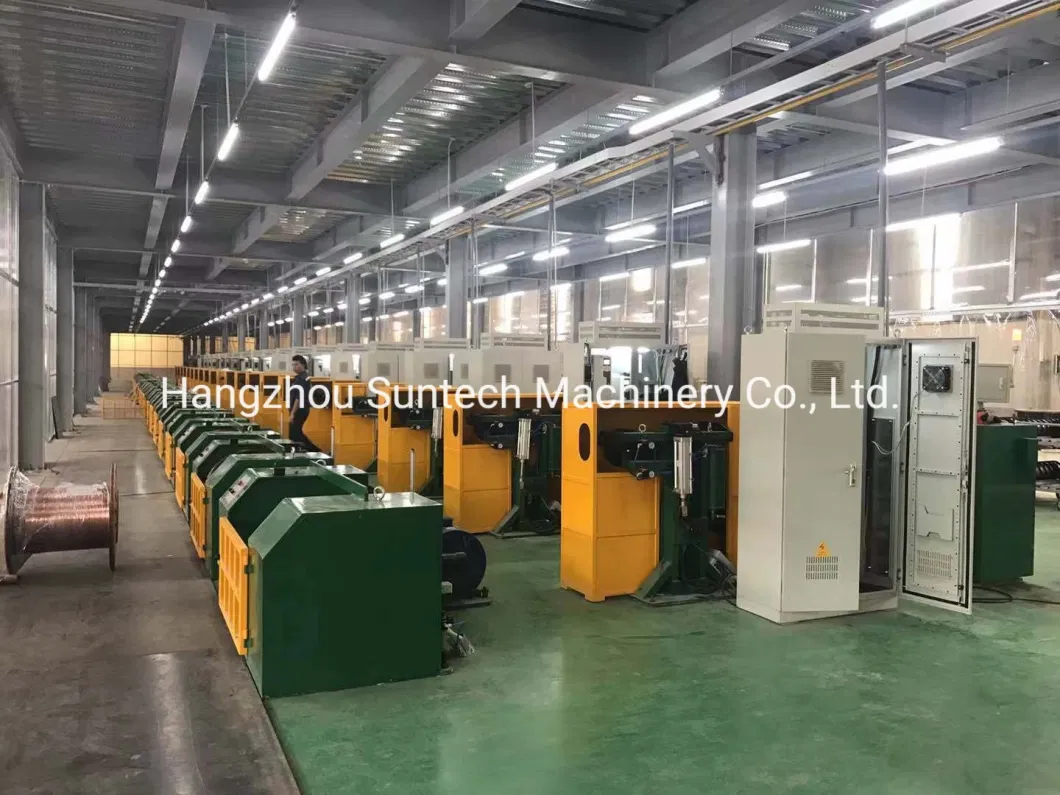 Gas Shielded MIG/CO2 Welding Wire Drawing Copper Coating Plating Machine Production Line