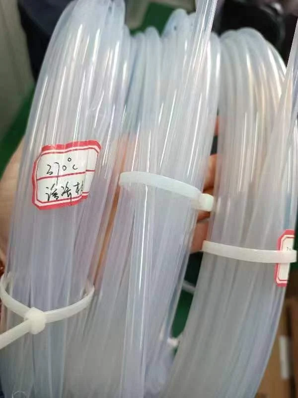 FEP/PFA/PTFE Tube Chemical Raw Material Fluoropolymer Resin Piping