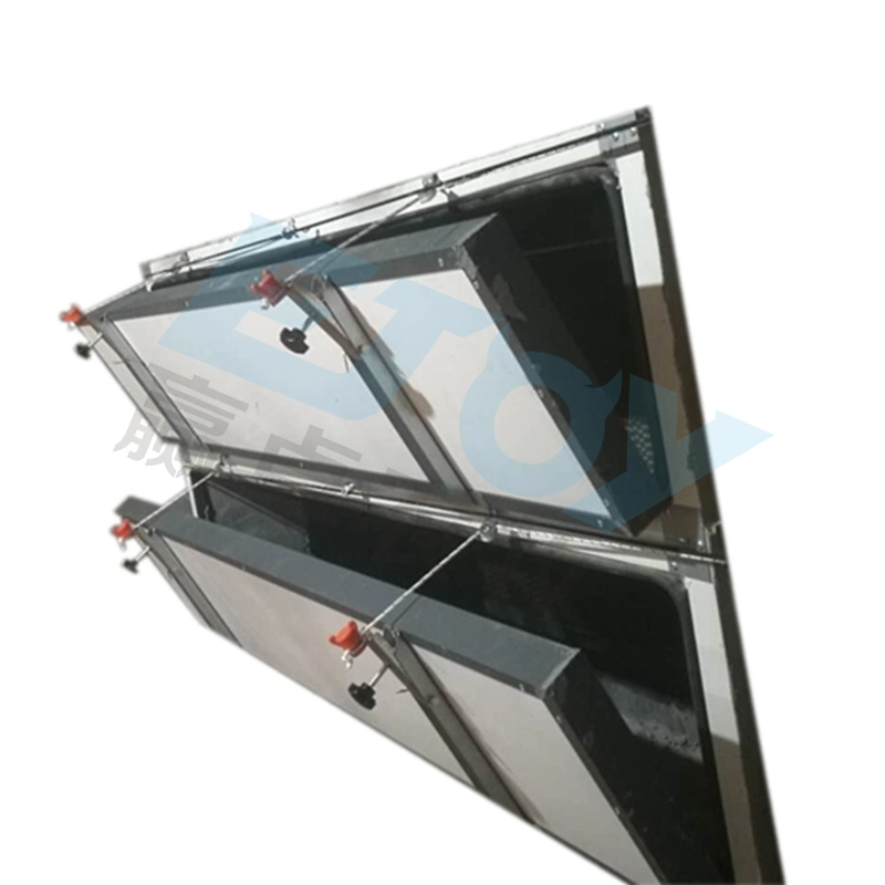 Poultry Equipment Cable Tunnel Door Ventilation Diversion Gate