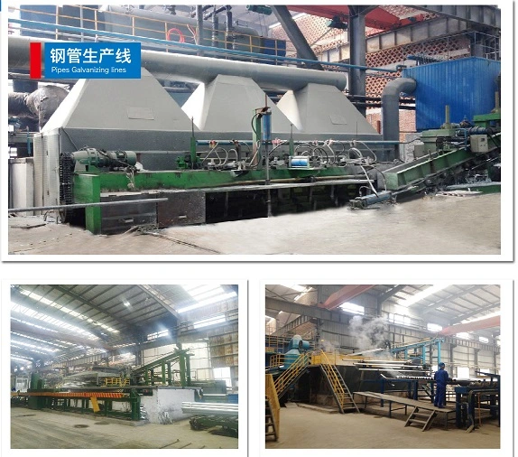 Complete HDG Production Line for Steel Pipes with Ce Ceritificate
