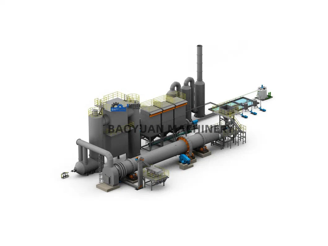 High Capacity Quality-Stable Activated Carbon Production Line