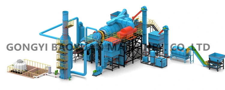 High Capacity Quality-Stable Activated Carbon Production Line