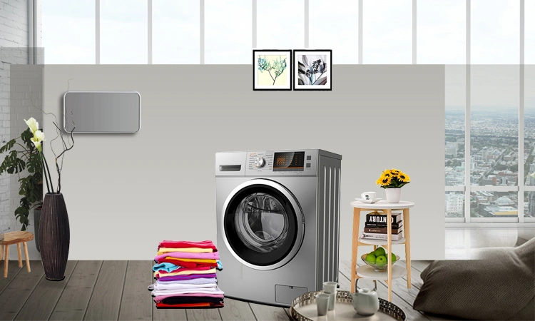 Washer and Dryer 10kg White Cabinet Combi Washing machine