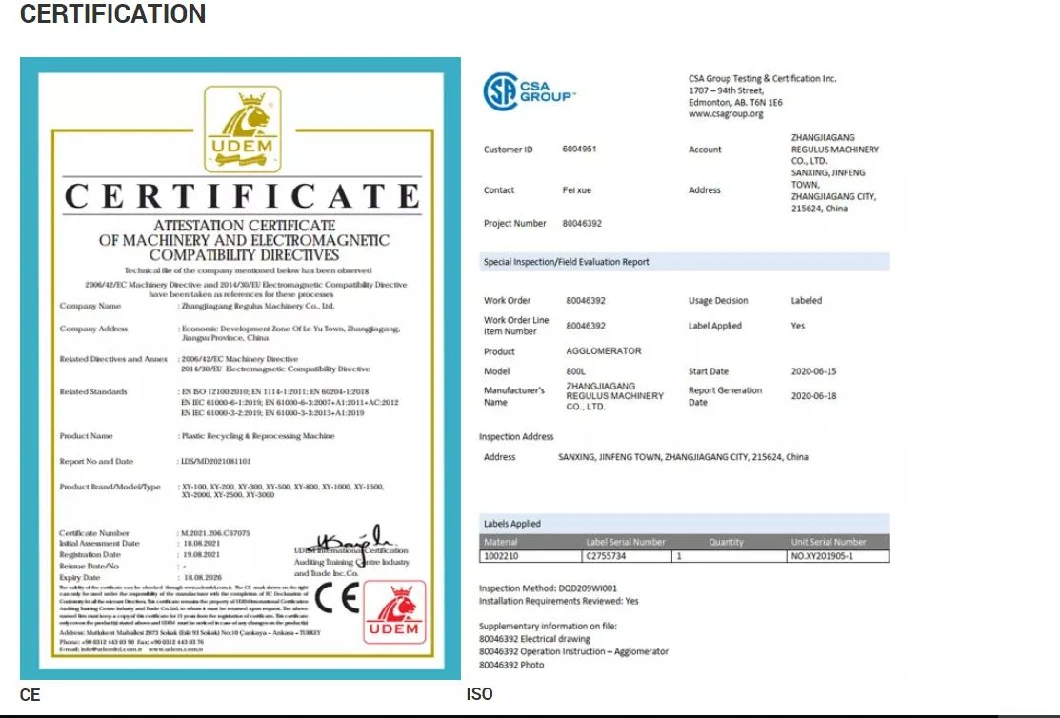 Long Service Life Regulus Machinery PPR Drain-Pipe Making Machine Line