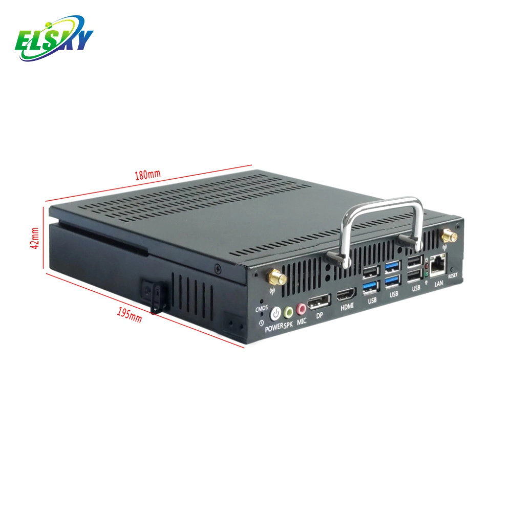 Elsky Mini PC OPS-Mx6900 Independent CPU 6/7/8/9th Gen Core-I3 I5 I7 I9