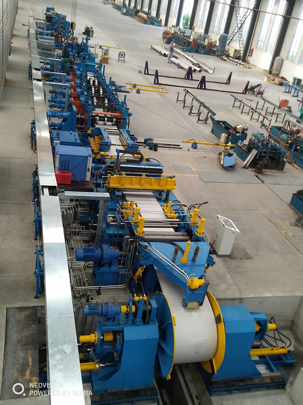 Industrial Ss Welding Pipe Machine Production Line