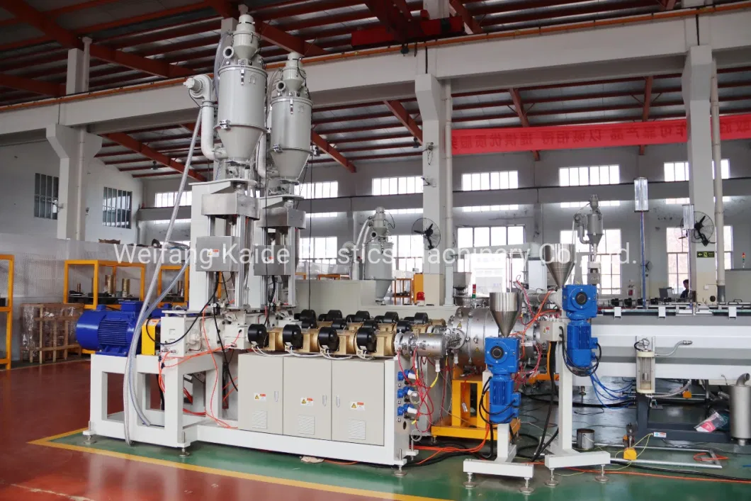 PP Pipe Extrusion Machine 50-200mm High Output Drain Pipes