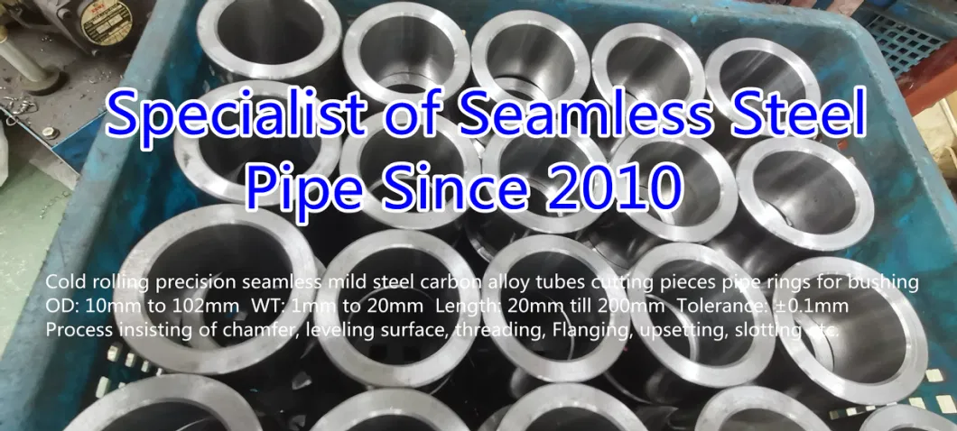 High Carbon Steel Pipe Piece Steel Piping