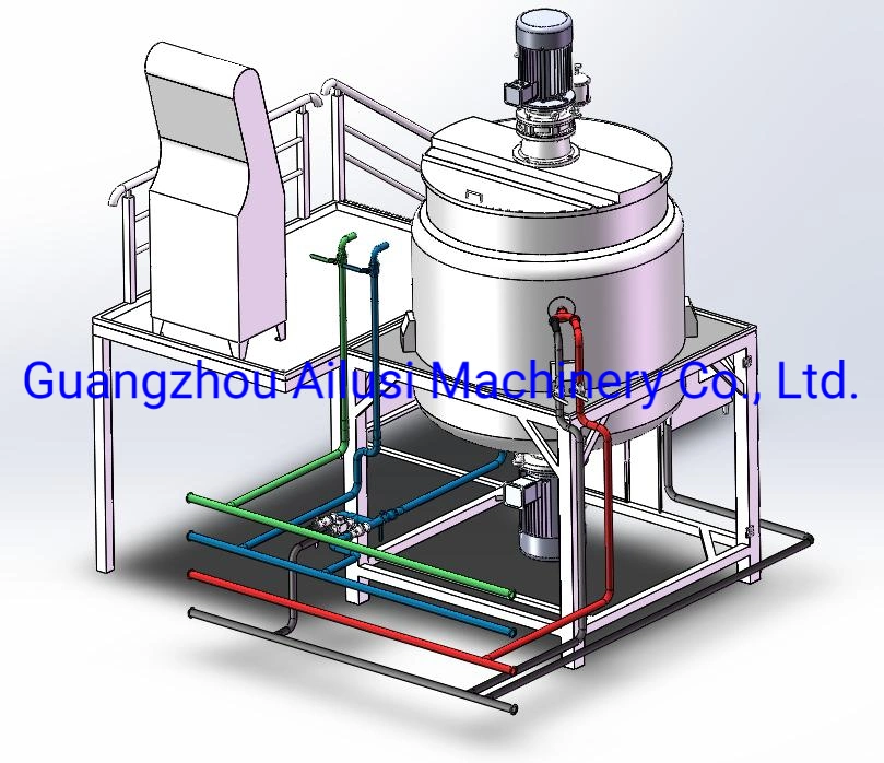 Detergent Blending Machine Liquid Soap Equipment Mixing Tank