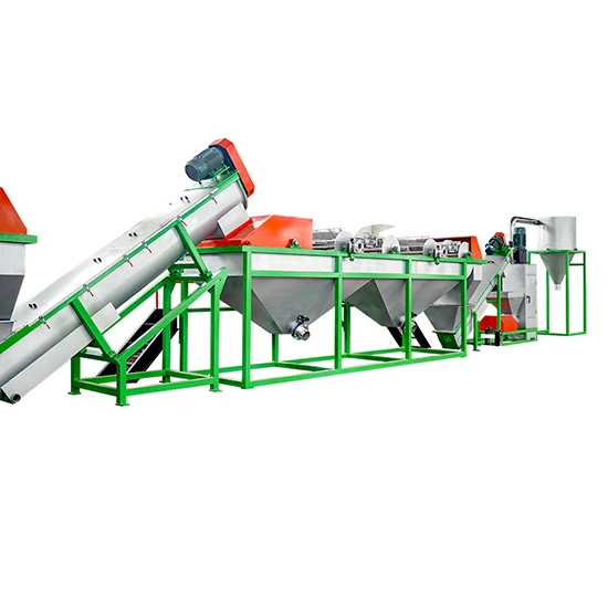 Meetyou Machinery Crushing Washing and Drying Pet Line High-Quality China PP PE Soft Material Washing Equipment Supplier Configure The Sink-Float Sorting Tank