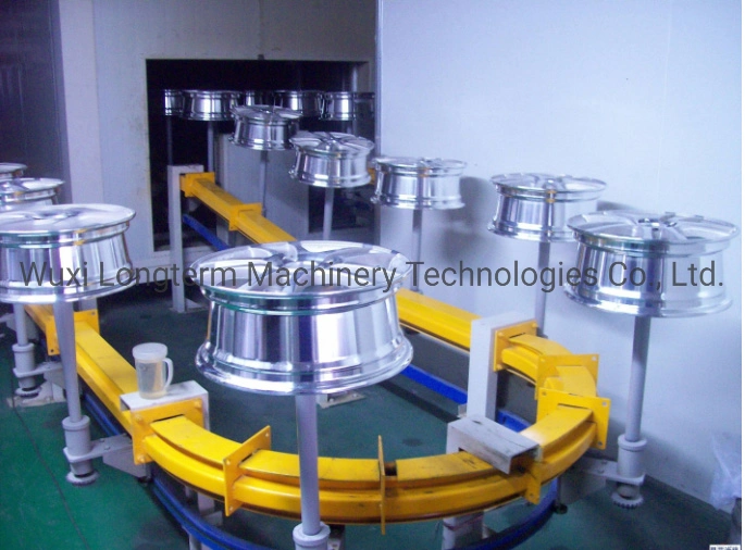 Electrostatic Metal Powder Coating Line for Car Wheel