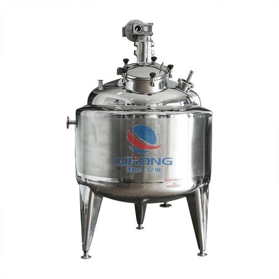 Stainless Steel Steam Heating Syrup Pre-Mixing Tank