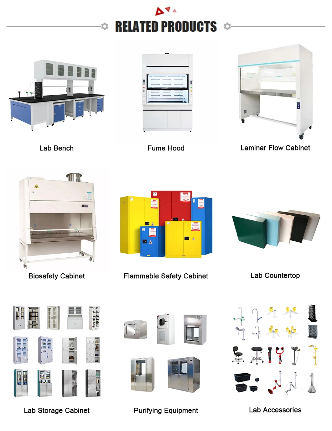 Hot Sell Chemical Steel Fume Hood with Sink and Gas