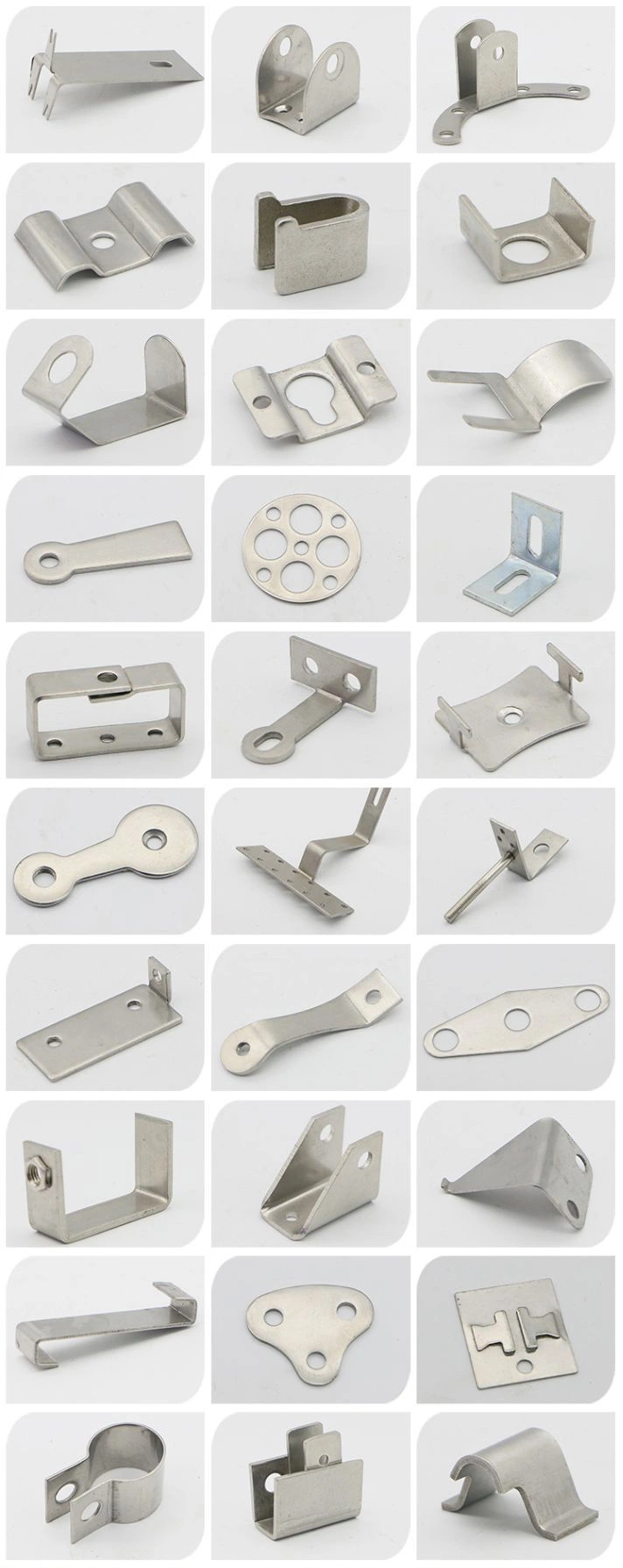 Stamping Parts Alloy Stainless Steel Machining Custom Surface Treatment