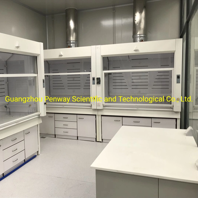 Penway Lab L1500 /1800mm Laboratory Fume Hood with Vertical Sash, Optional for Gas &amp; Water Outlet and Fixture 50/60 Hz, 110/230V