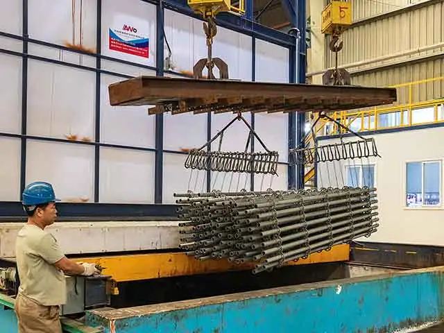 Highway Barrier Hot DIP Galvanizing Production Line Plant Set up