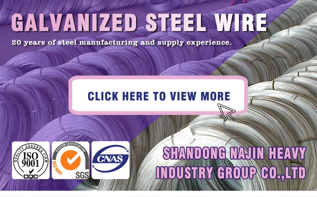 Galvanised Rod 0.3mm High Tensile Galvanized Steel Wire Gi Wire