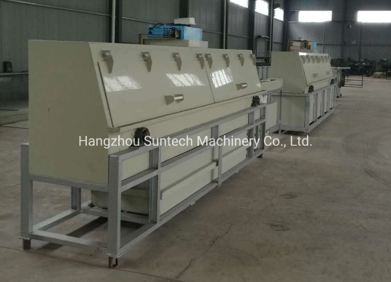 Suntech China Fast Speed Thin Electro Galvanziing Line/Zinc Coating Line for Steel Wire