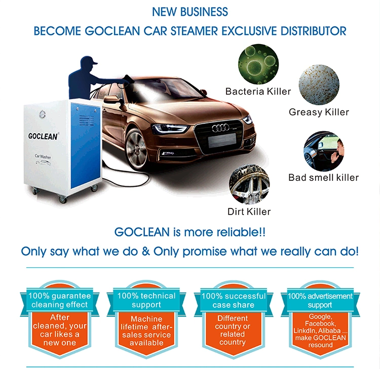 Goclean 4.0 Industrial Steam Cleaner Car Detailing Machine