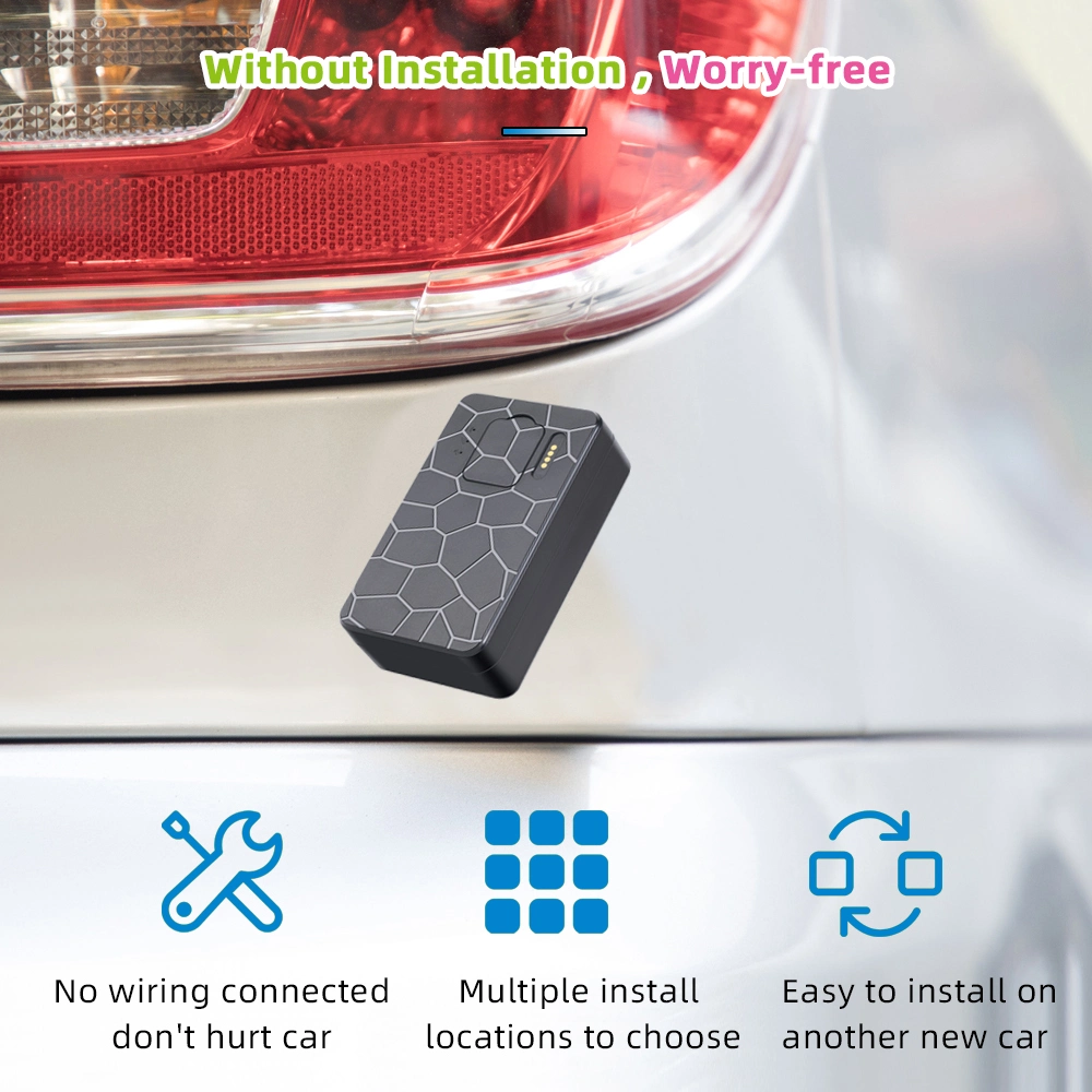Long working time magnetic car gps tracker 4G sim accurate positioning vehicle tracking device with safety zone setup Y15