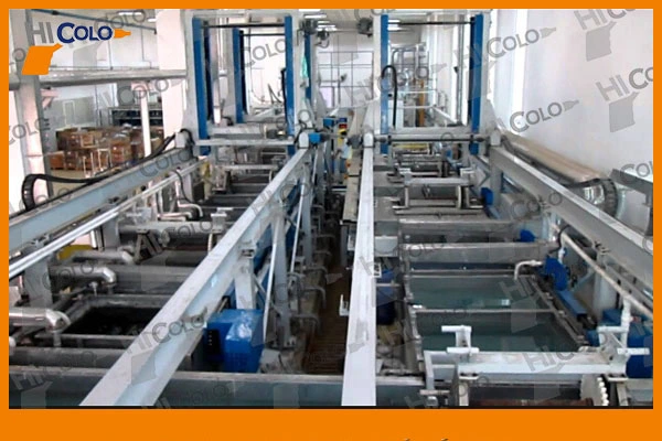 Commersion Tank Pretreatment for Powder Coating Line