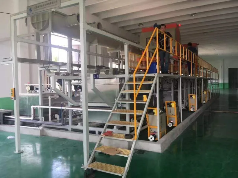 Fasteners and Metal Parts Automatic Black Phosphating Production Line