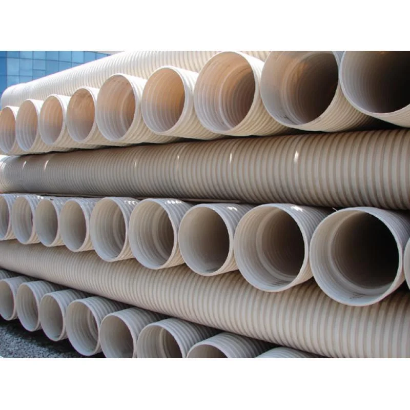 Cheap Price PVC PVC-U Double Wall Corrugated Drain Pipe