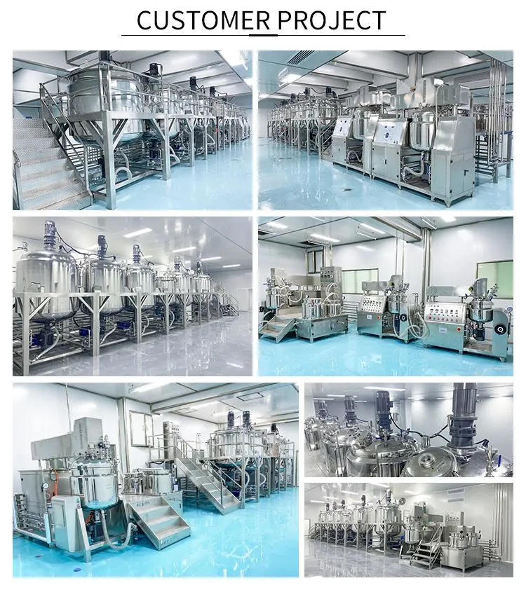 Detergent Making Machine Liquid Soap Shampoo Ingredient Production Line Making Machine Mixing Tank Price