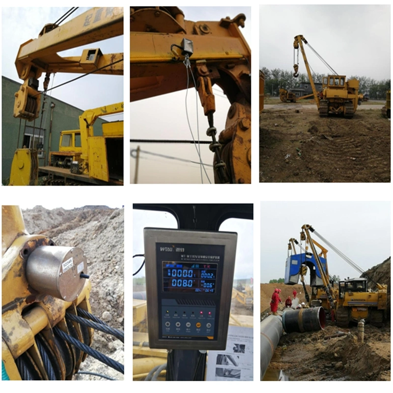 Wireless Load Moment Indicator System for Pipelayer Side Boom Crane