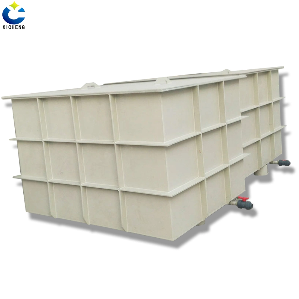 PP Pickling Tanks Polypropylene Material Tanks Customization Size and Thickness PP Tank