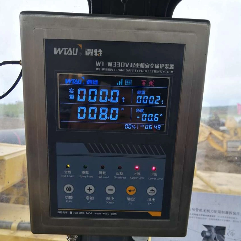 Wireless Load Moment Indicator System for Pipelayer Side Boom Crane