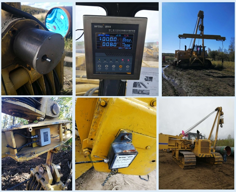 Wireless Load Moment Indicator System for Pipelayer Side Boom Crane